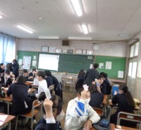 和泉総合高校の英語の授業