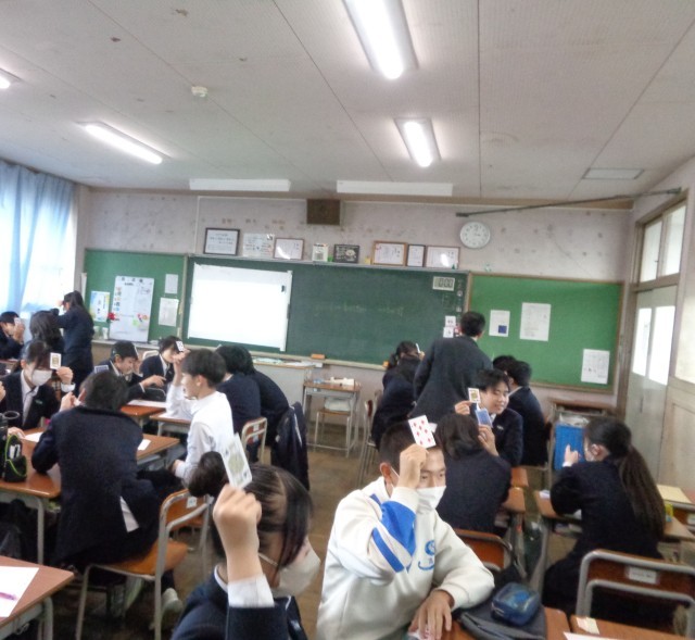 和泉総合高校の英語の授業