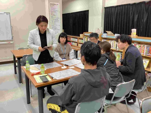 誠風中学校の学校の様子の交流